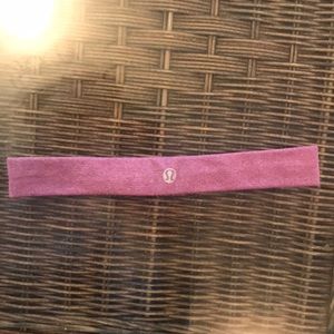 Heathered purple Lululemon headband